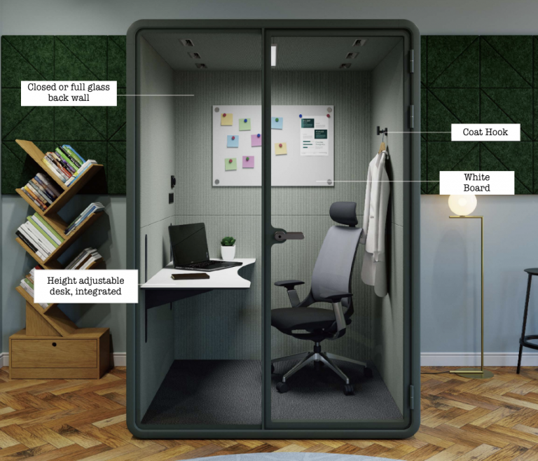 Bureau personnel options cabine