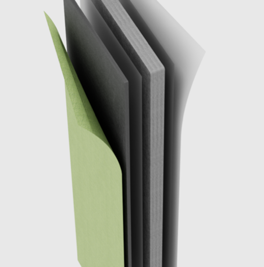 Isolation acoustique de Classe A certifié selon ISO 23351-1 pour cabines acoustiques